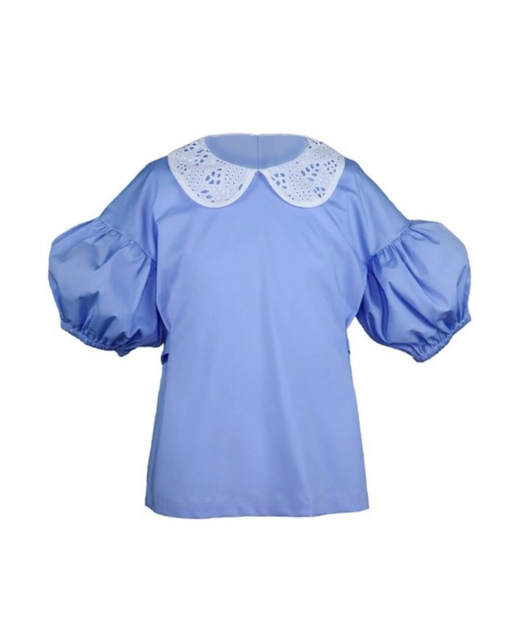 ZHANNA & ANNA Голубая хлопковая рубашка/блузка, фото 1