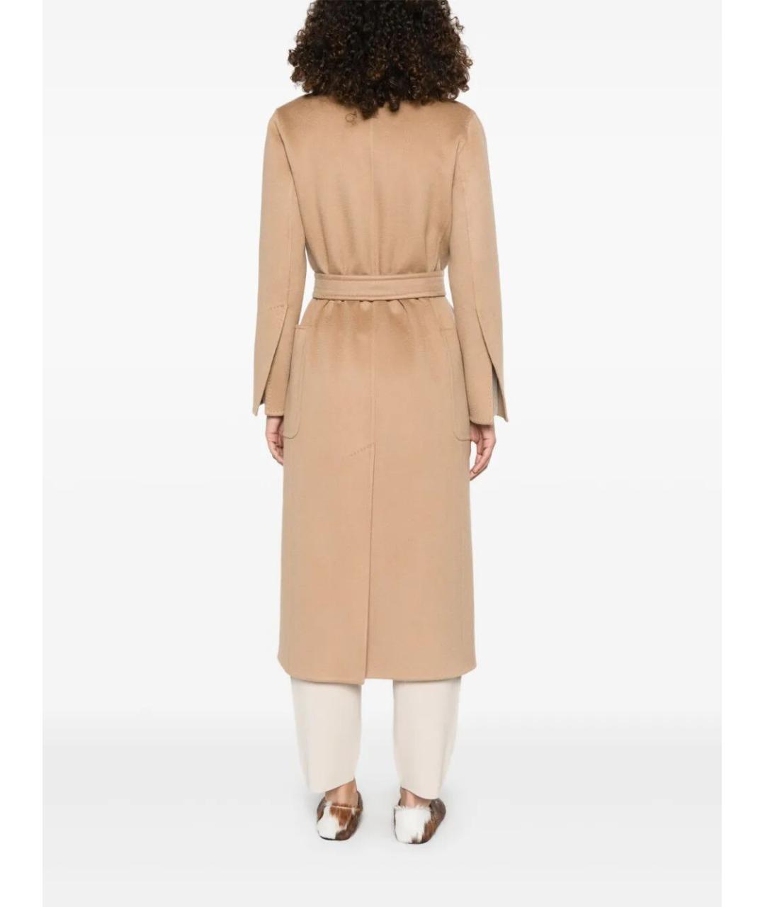 MAX MARA Бежевое кашемировое пальто, фото 5