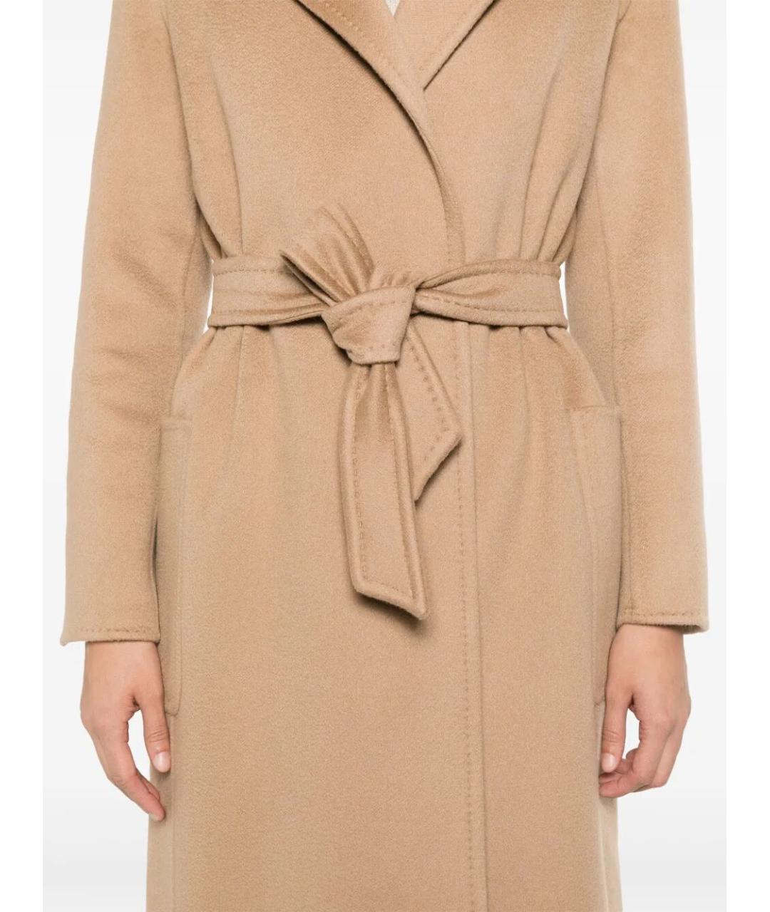 MAX MARA Бежевое кашемировое пальто, фото 3