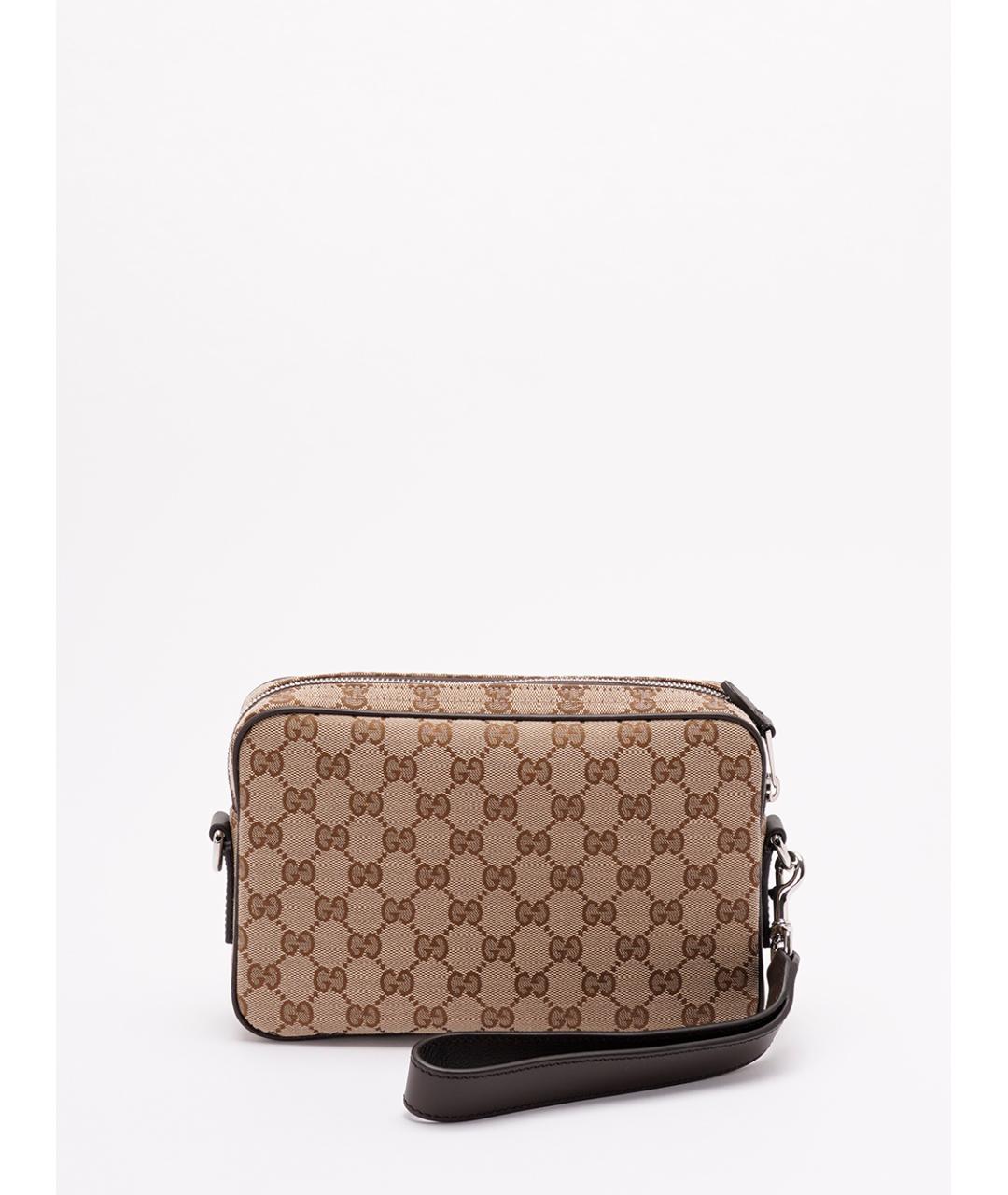 GUCCI Бежевая барсетка, фото 2