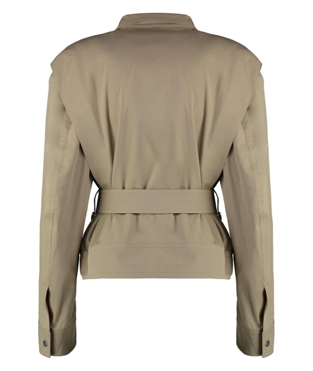 BOTTEGA VENETA Бежевая хлопковая куртка, фото 2