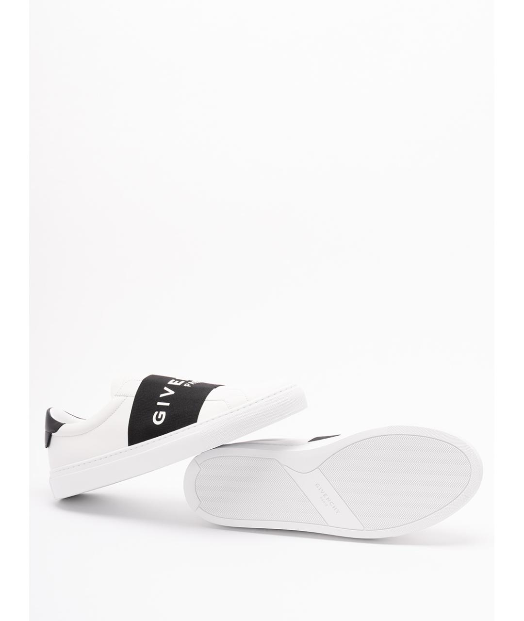 GIVENCHY Белые кожаные слипоны, фото 4