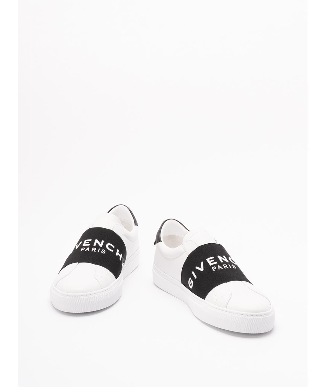 GIVENCHY Белые кожаные слипоны, фото 2