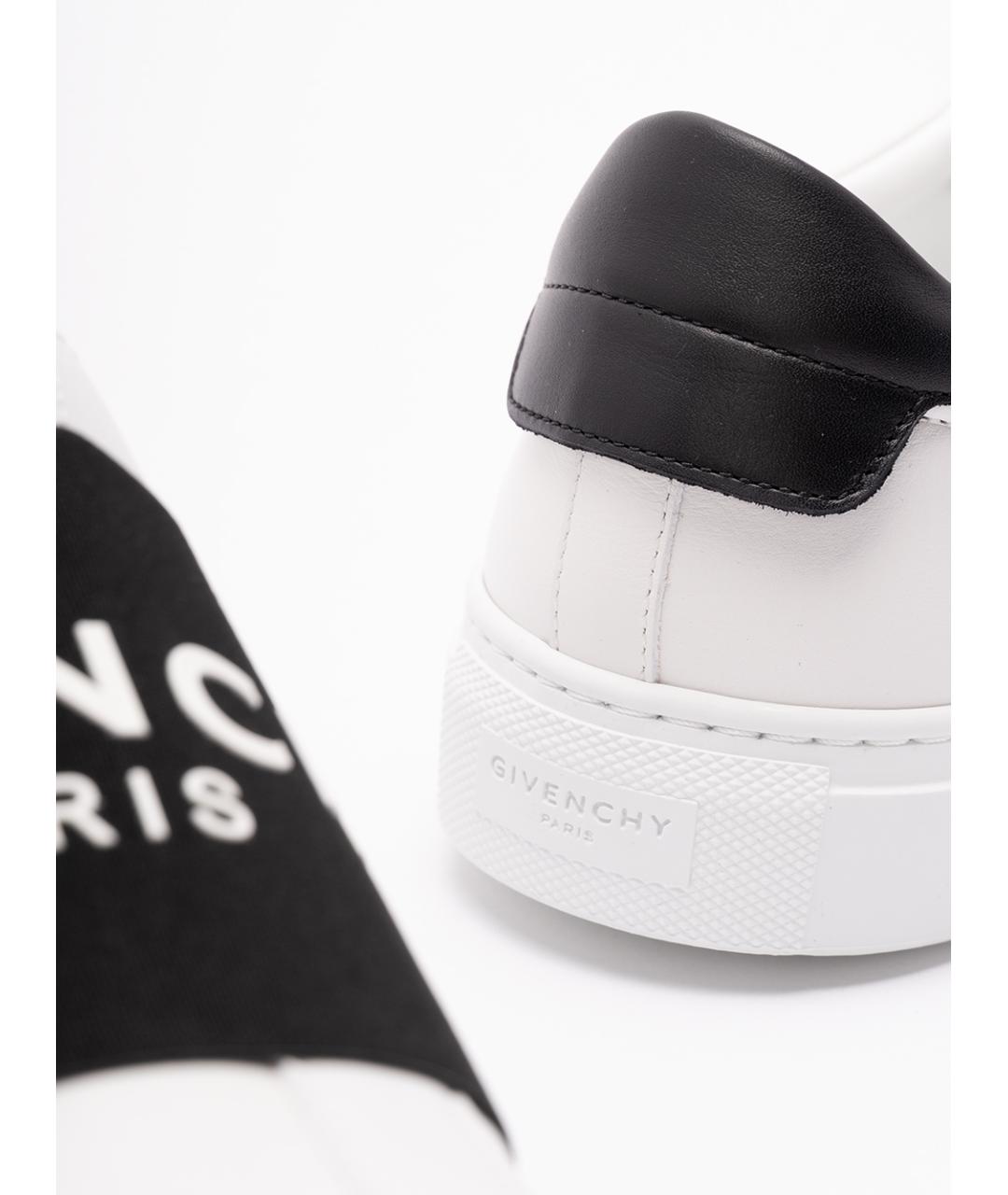 GIVENCHY Белые кожаные слипоны, фото 5