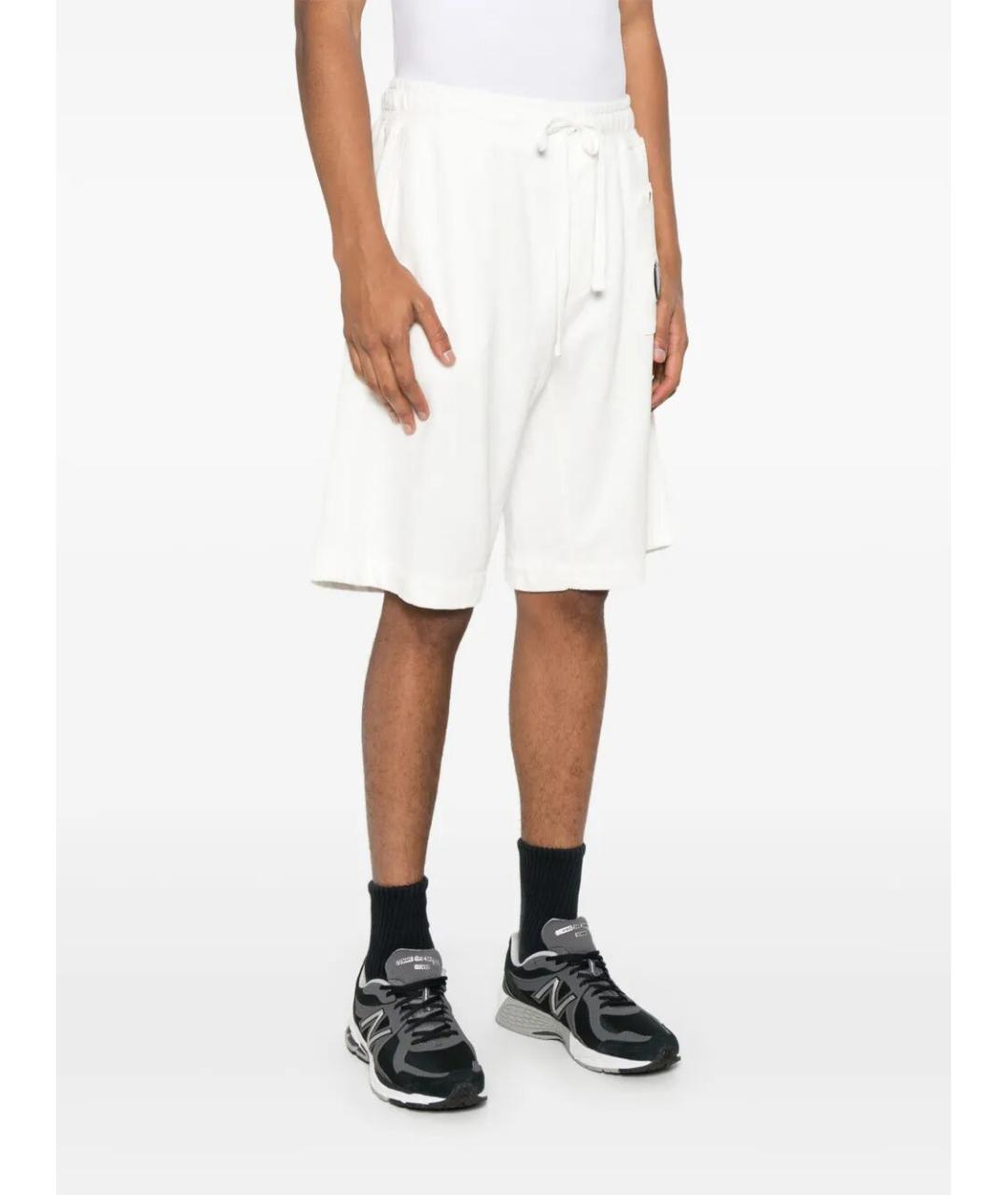 CP COMPANY Белые хлопковые шорты, фото 5