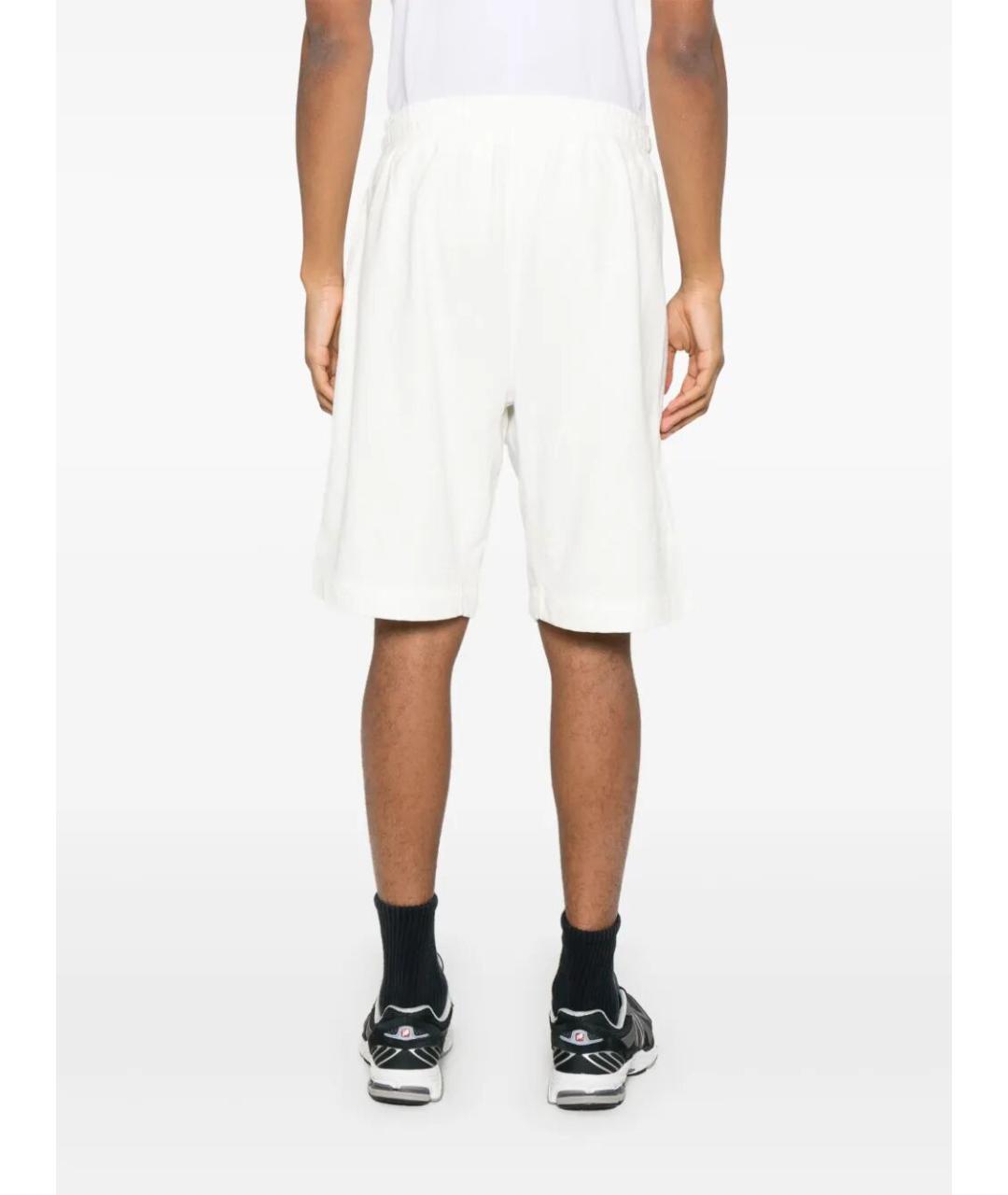 CP COMPANY Белые хлопковые шорты, фото 3