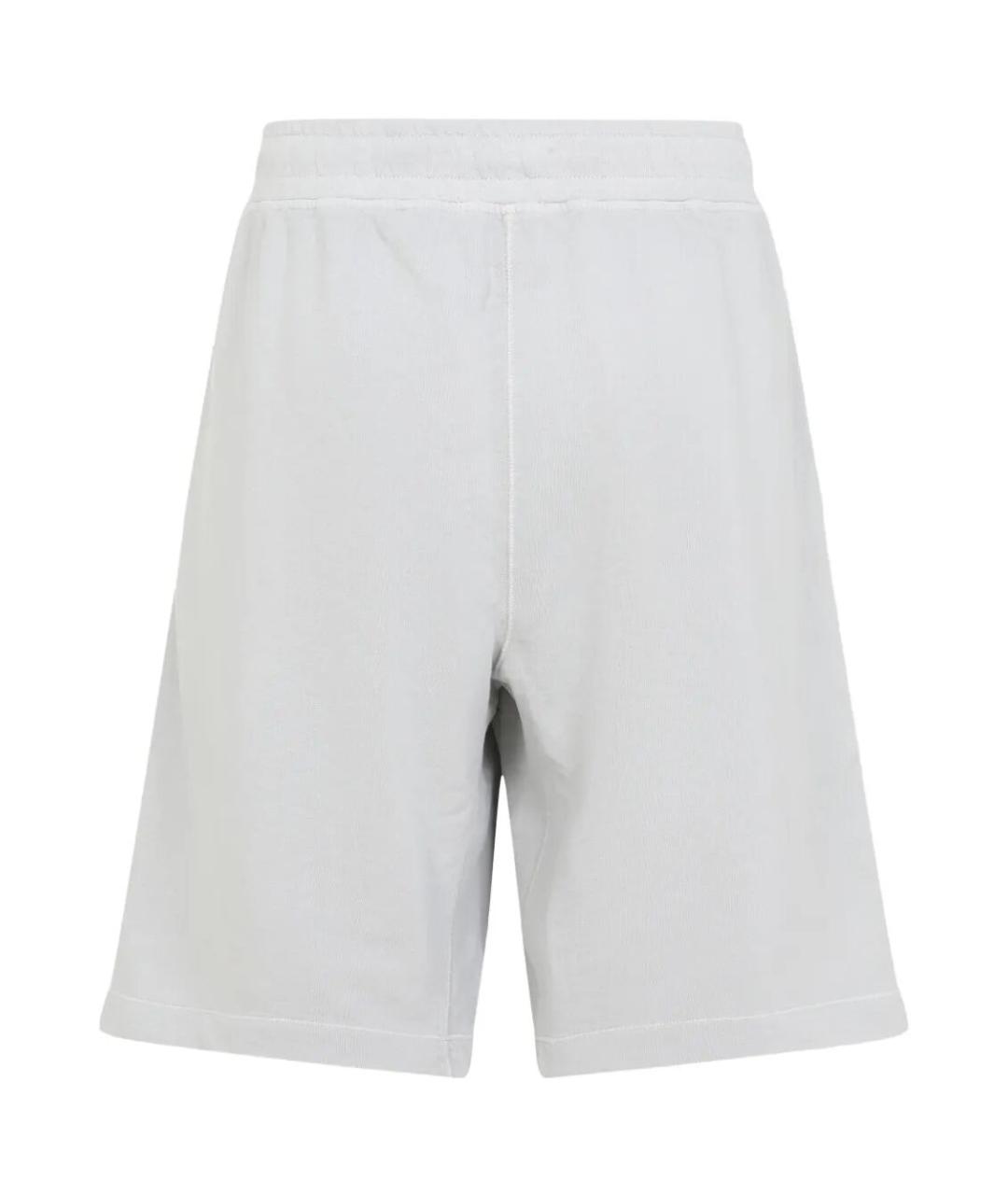 CP COMPANY Серые хлопковые шорты, фото 2