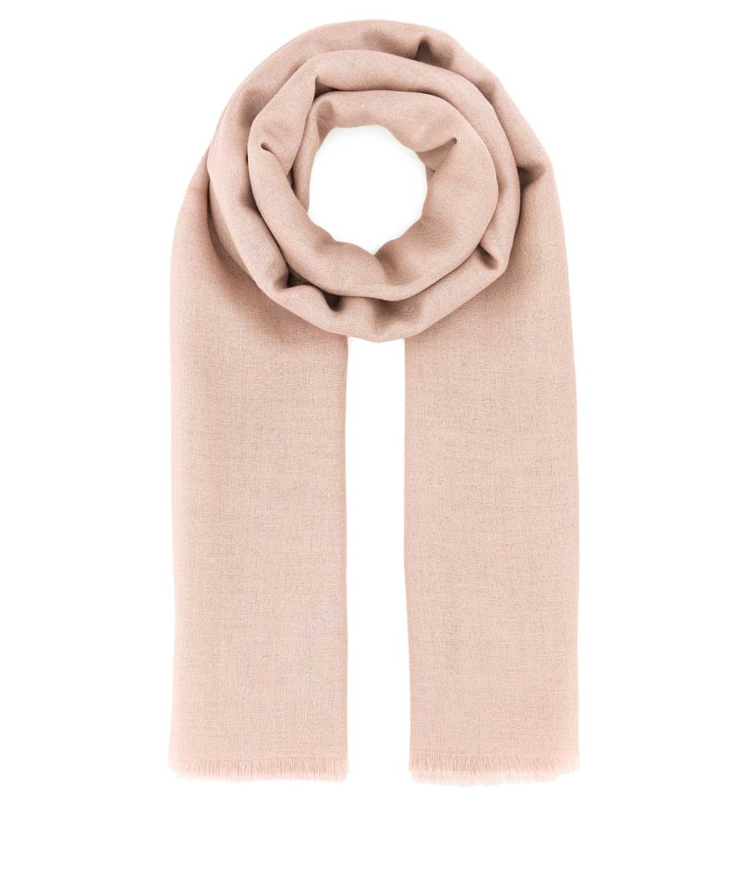 WEEKEND MAX MARA Розовый шарф, фото 1
