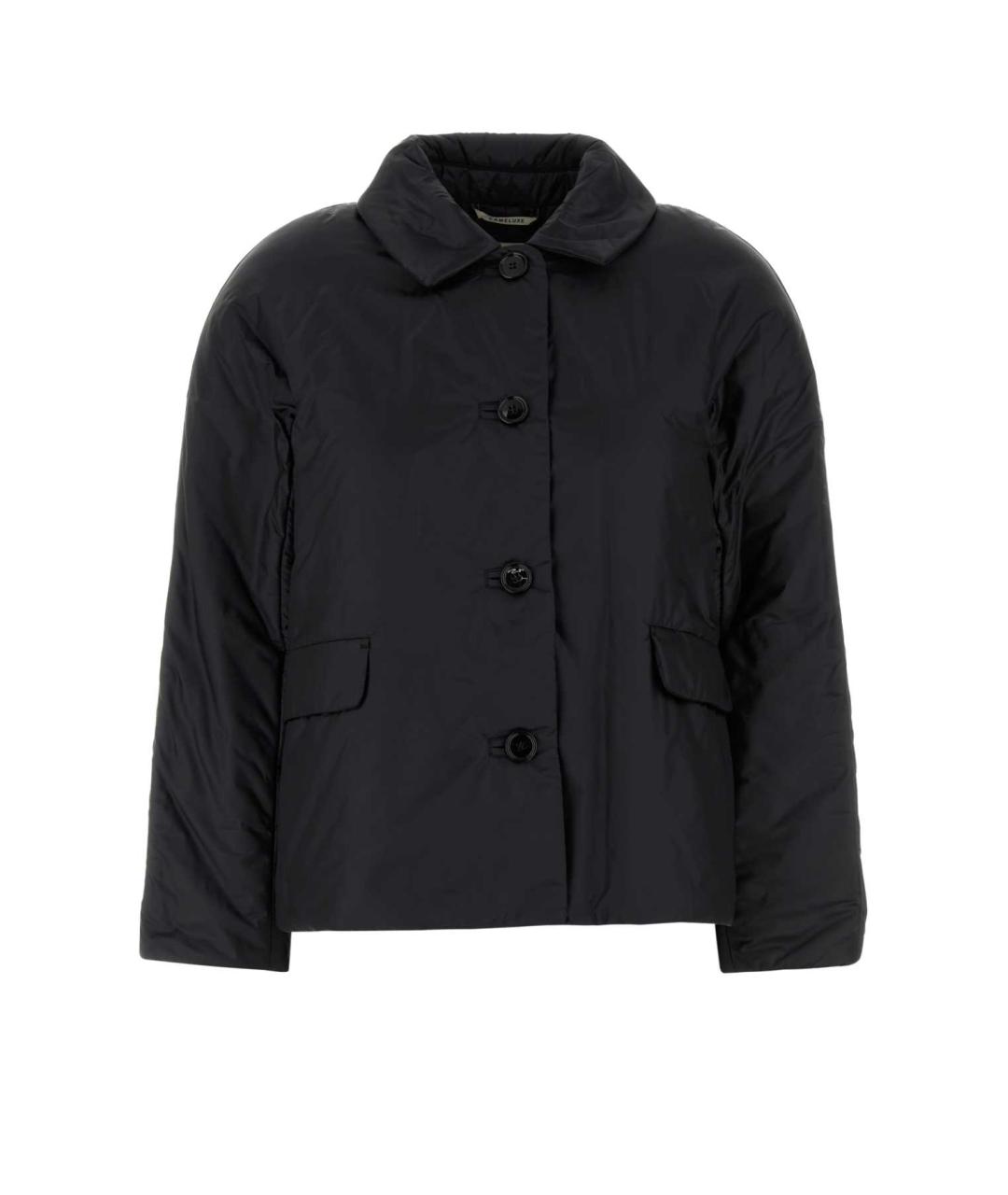 MAX MARA Черная полиэстеровая куртка, фото 1