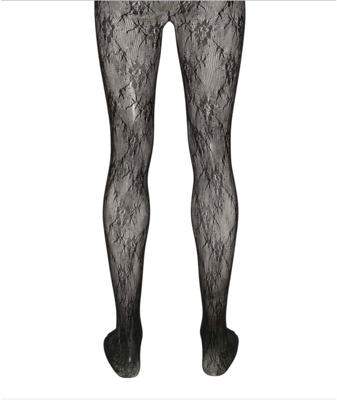 SAINT LAURENT Черные носки, чулки и колготы, фото 2