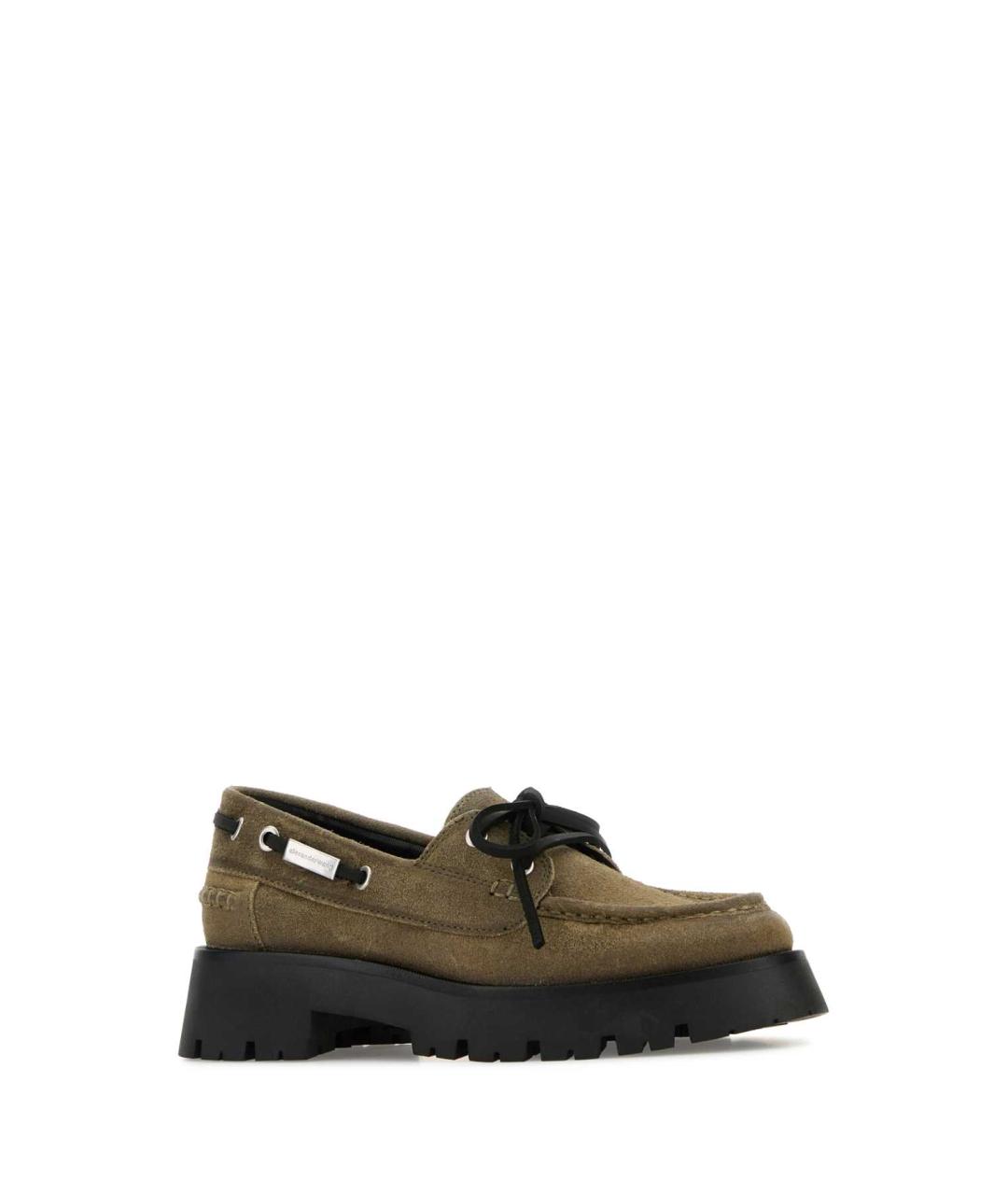 ALEXANDER WANG Хаки лоферы, фото 2