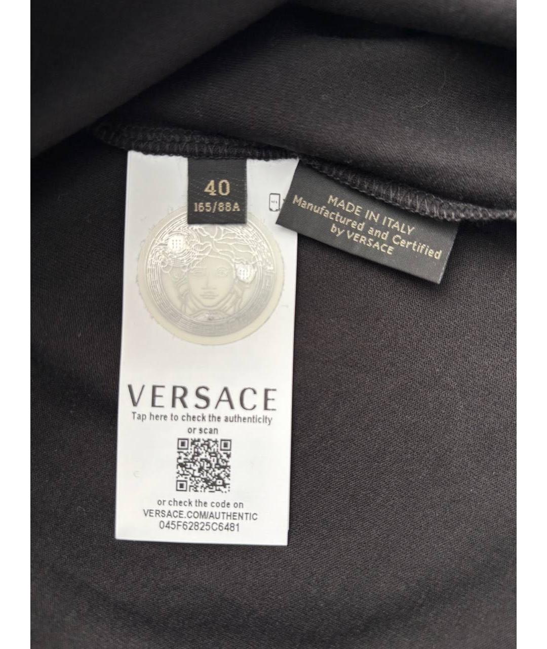 VERSACE Мульти хлопковая футболка, фото 4