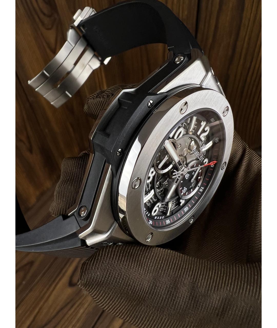HUBLOT Черные часы, фото 5