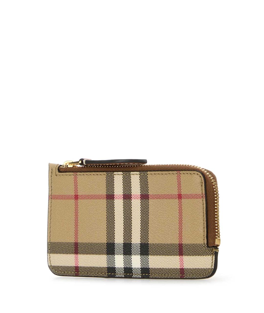 BURBERRY Бежевый полиуретановый кошелек, фото 2