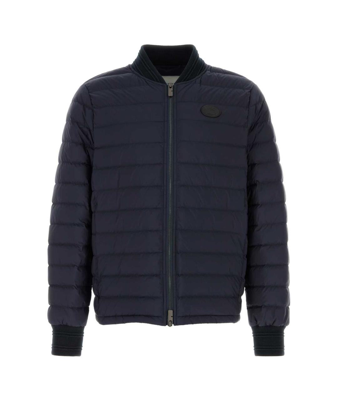 BURBERRY Синяя полиамидовая куртка, фото 1