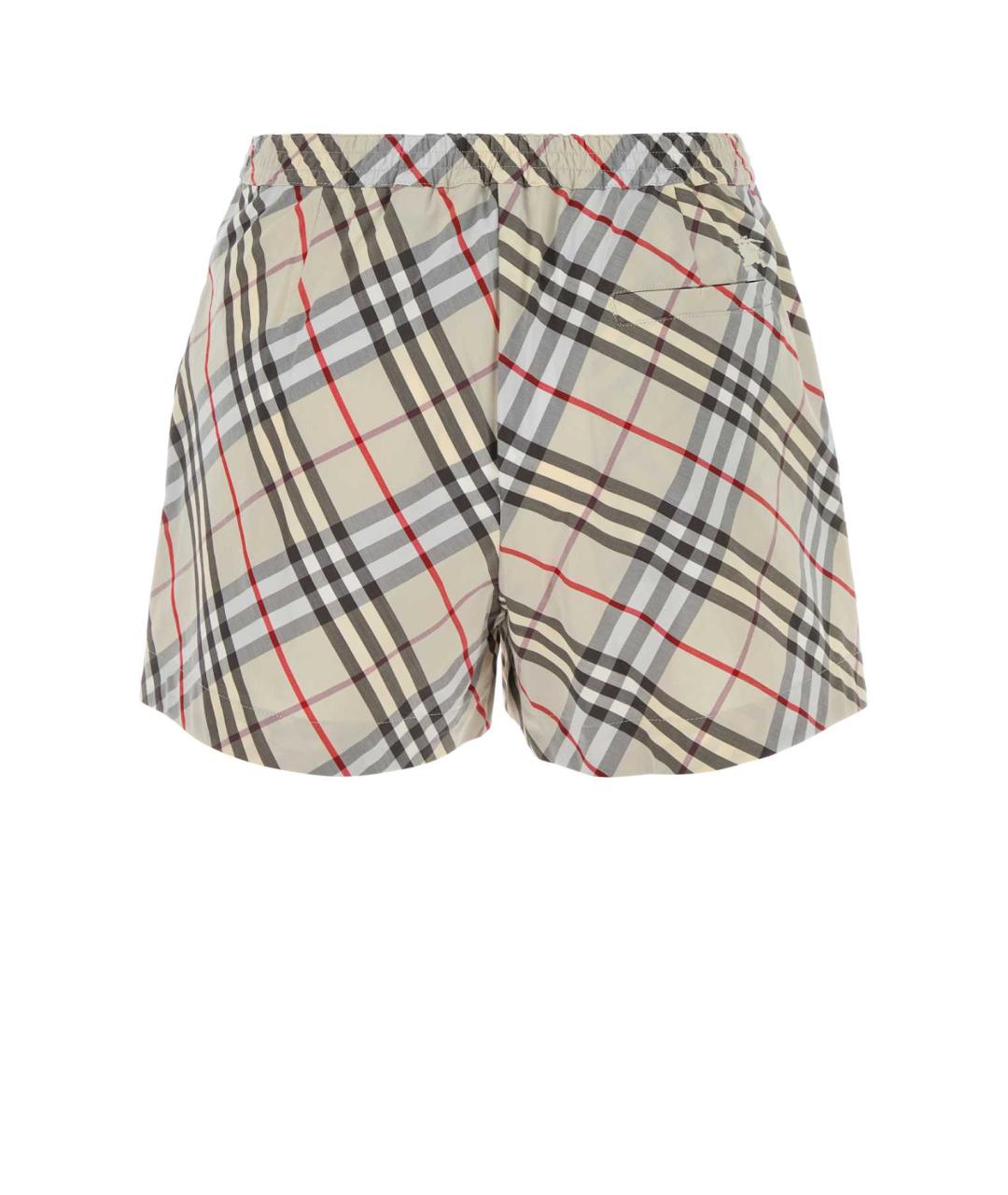 BURBERRY Бежевые хлопковые шорты, фото 2