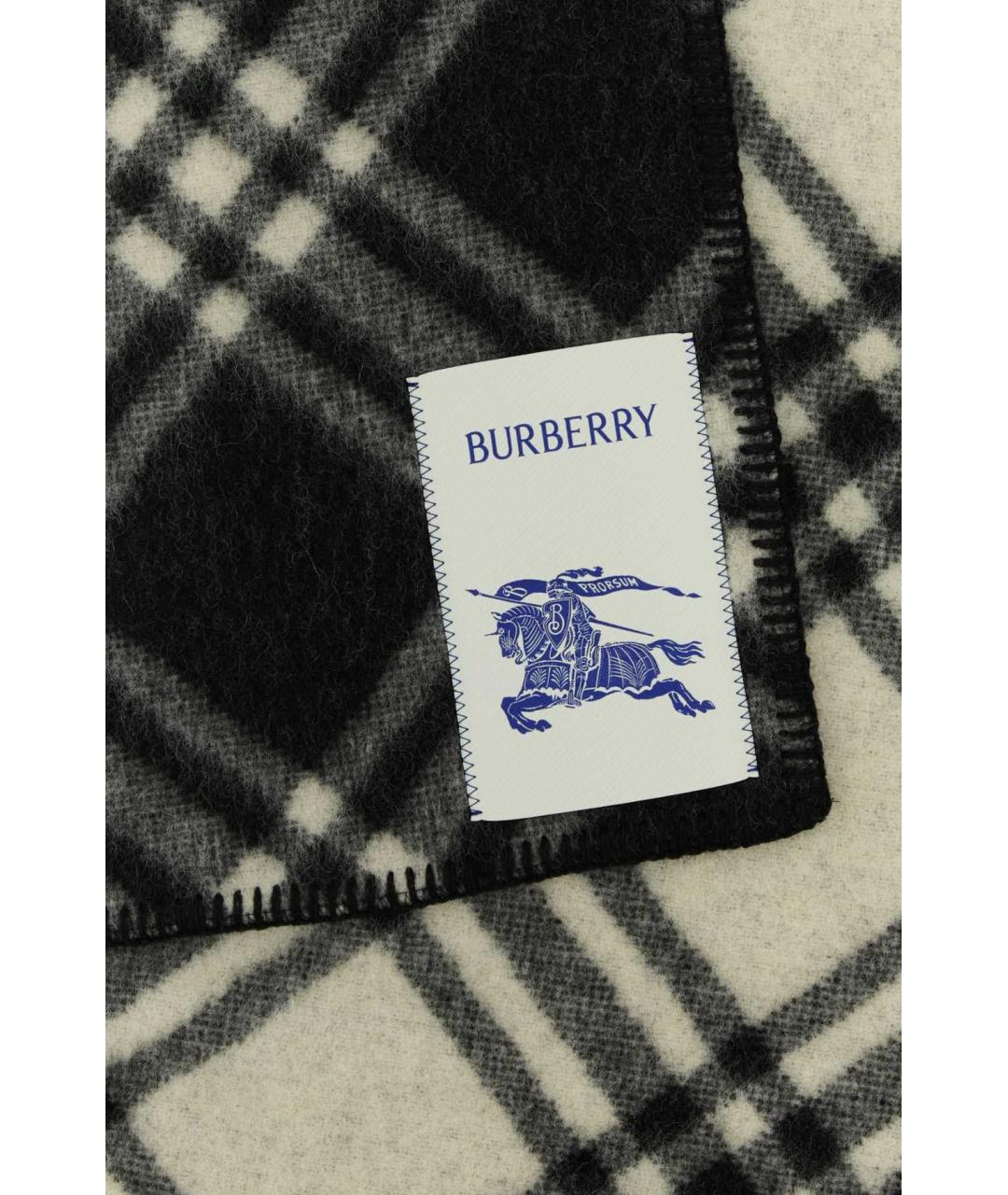 BURBERRY Мульти шерстяной шарф, фото 2