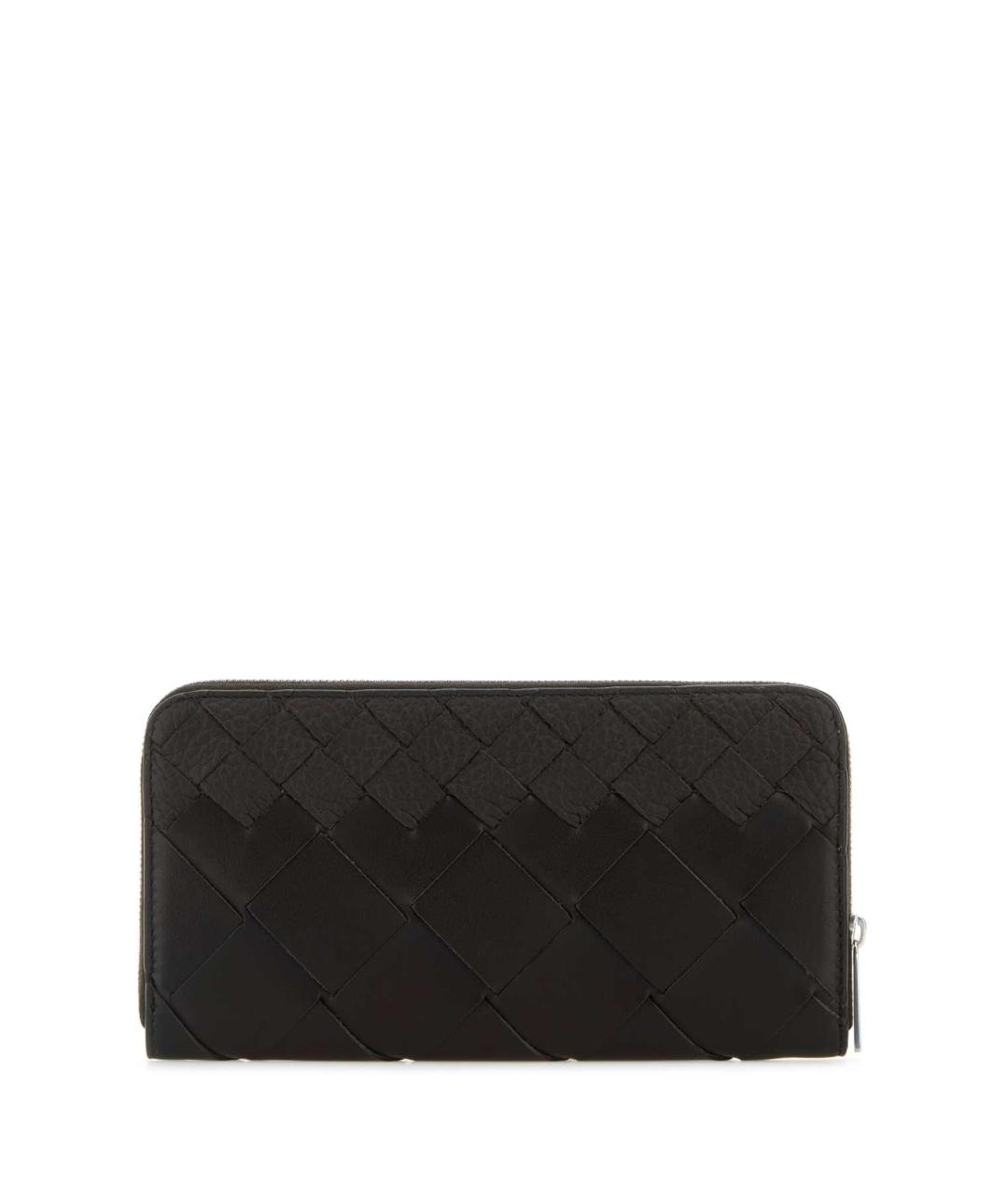 BOTTEGA VENETA Коричневый кожаный кошелек, фото 3