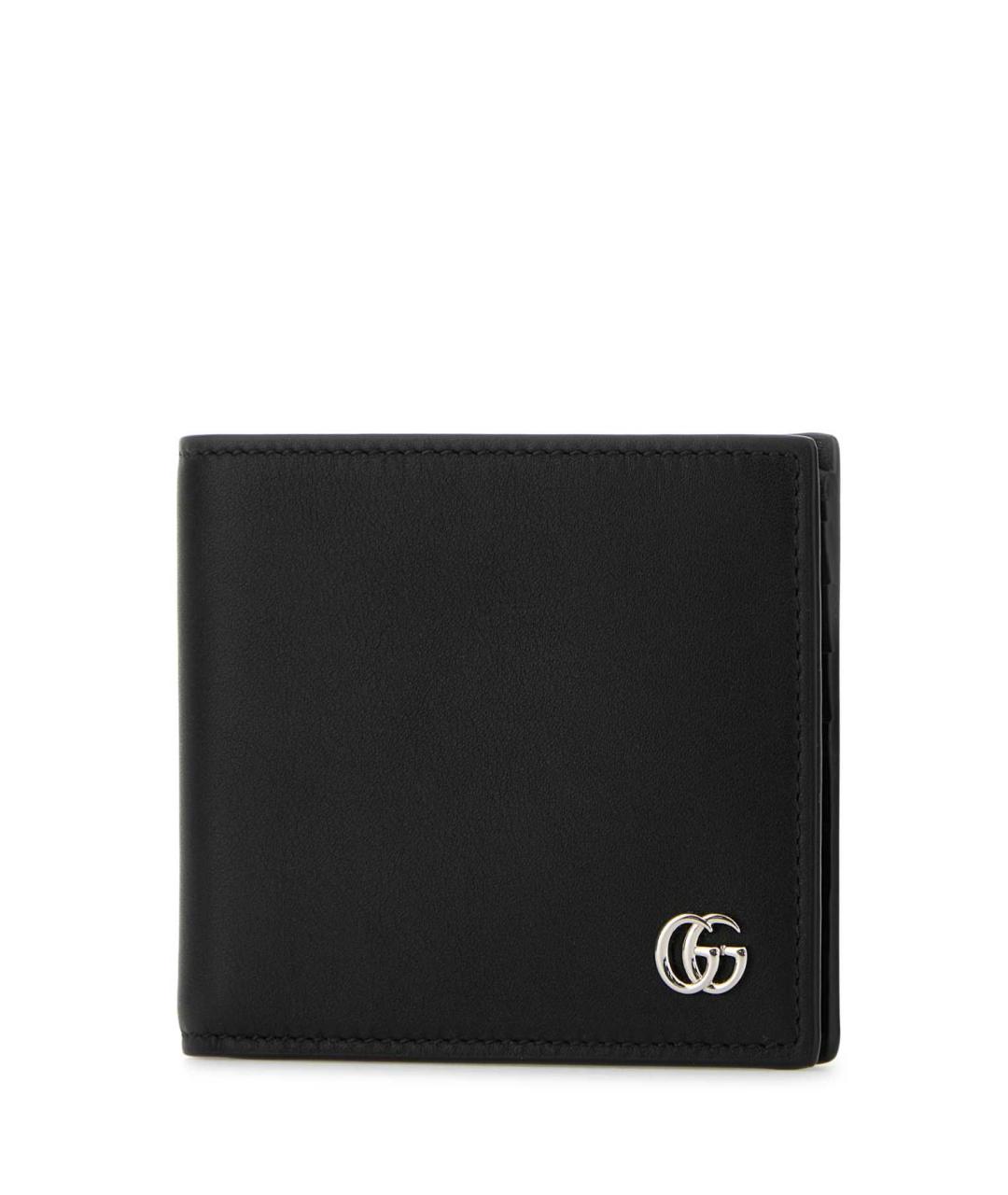 GUCCI Черный кожаный кошелек, фото 2