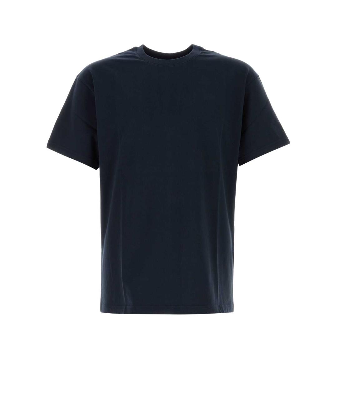 GIVENCHY Темно-синяя хлопковая футболка, фото 1