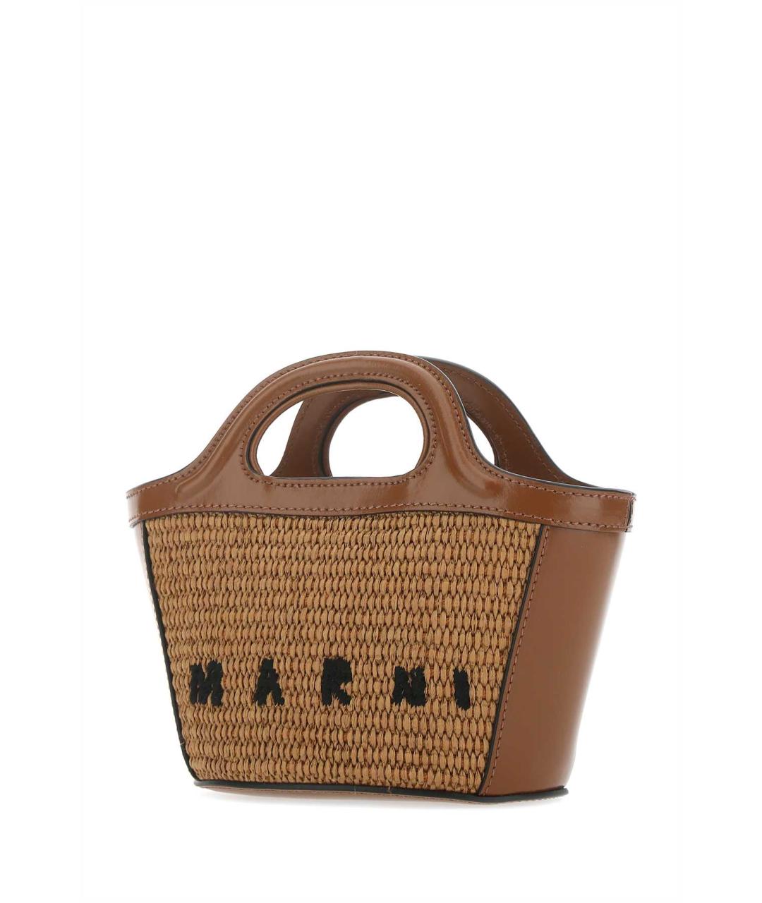 MARNI Коричневая сумка тоут, фото 1