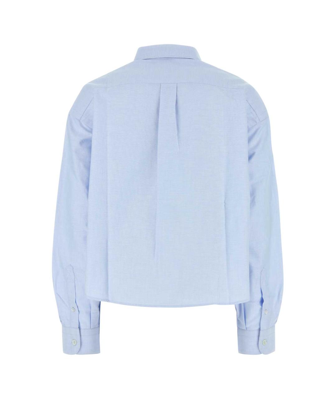 A.P.C. Голубая хлопковая рубашка, фото 2