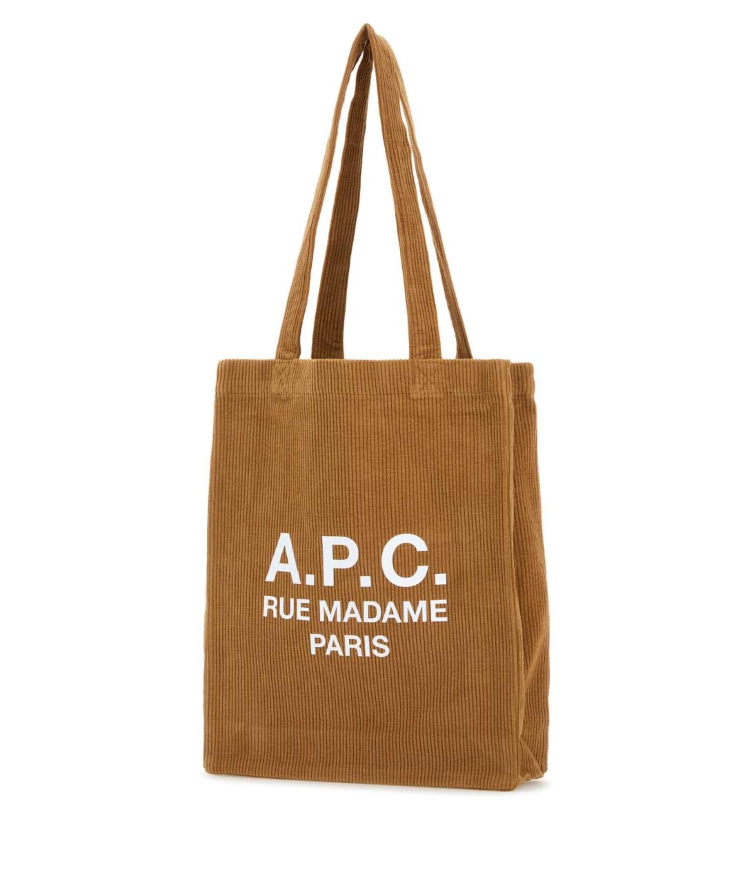 A.P.C. Коричневая сумка тоут, фото 2