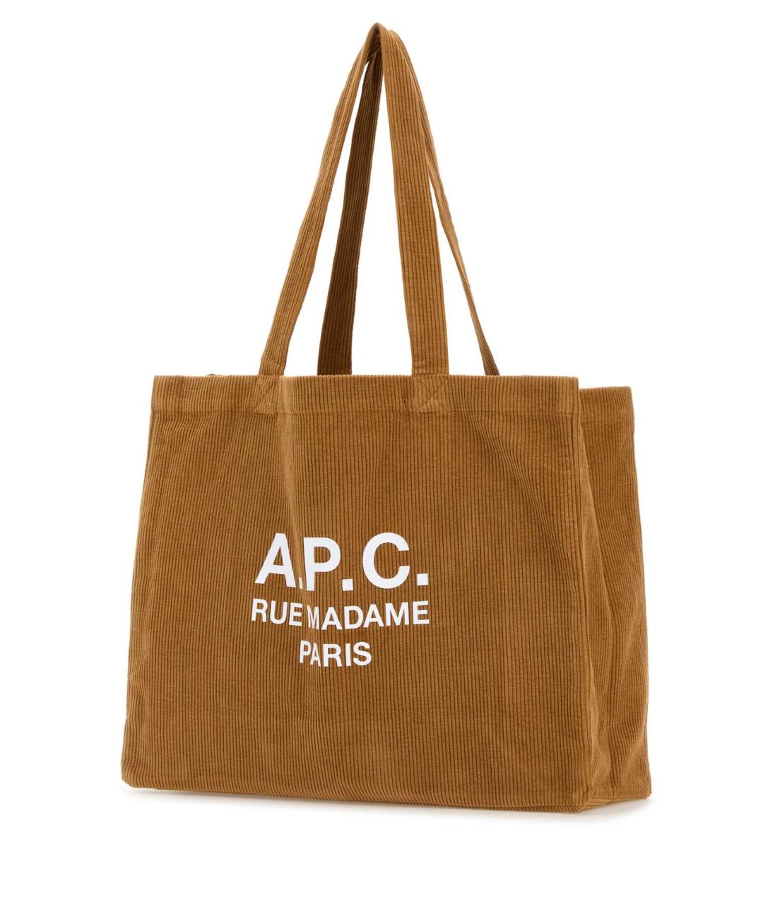 A.P.C. Коричневая сумка тоут, фото 2