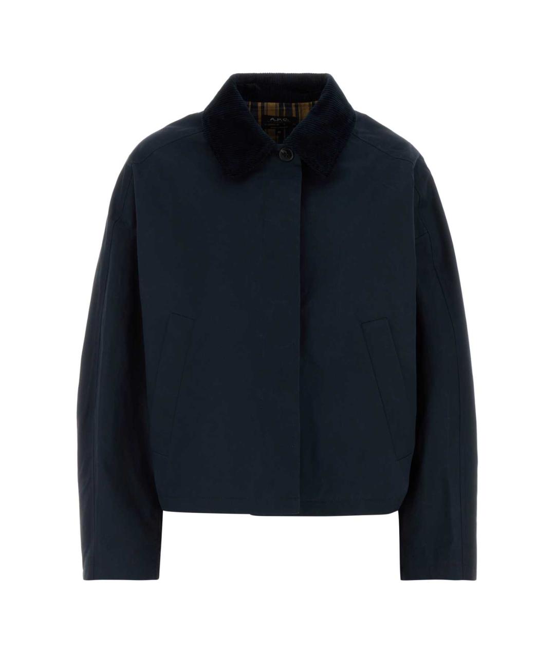 A.P.C. Темно-синяя хлопковая куртка, фото 1
