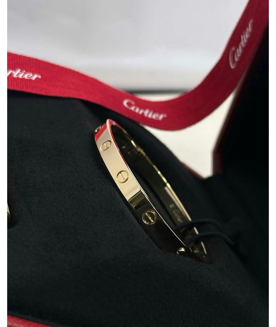 CARTIER Золотой браслет из желтого золота, фото 3