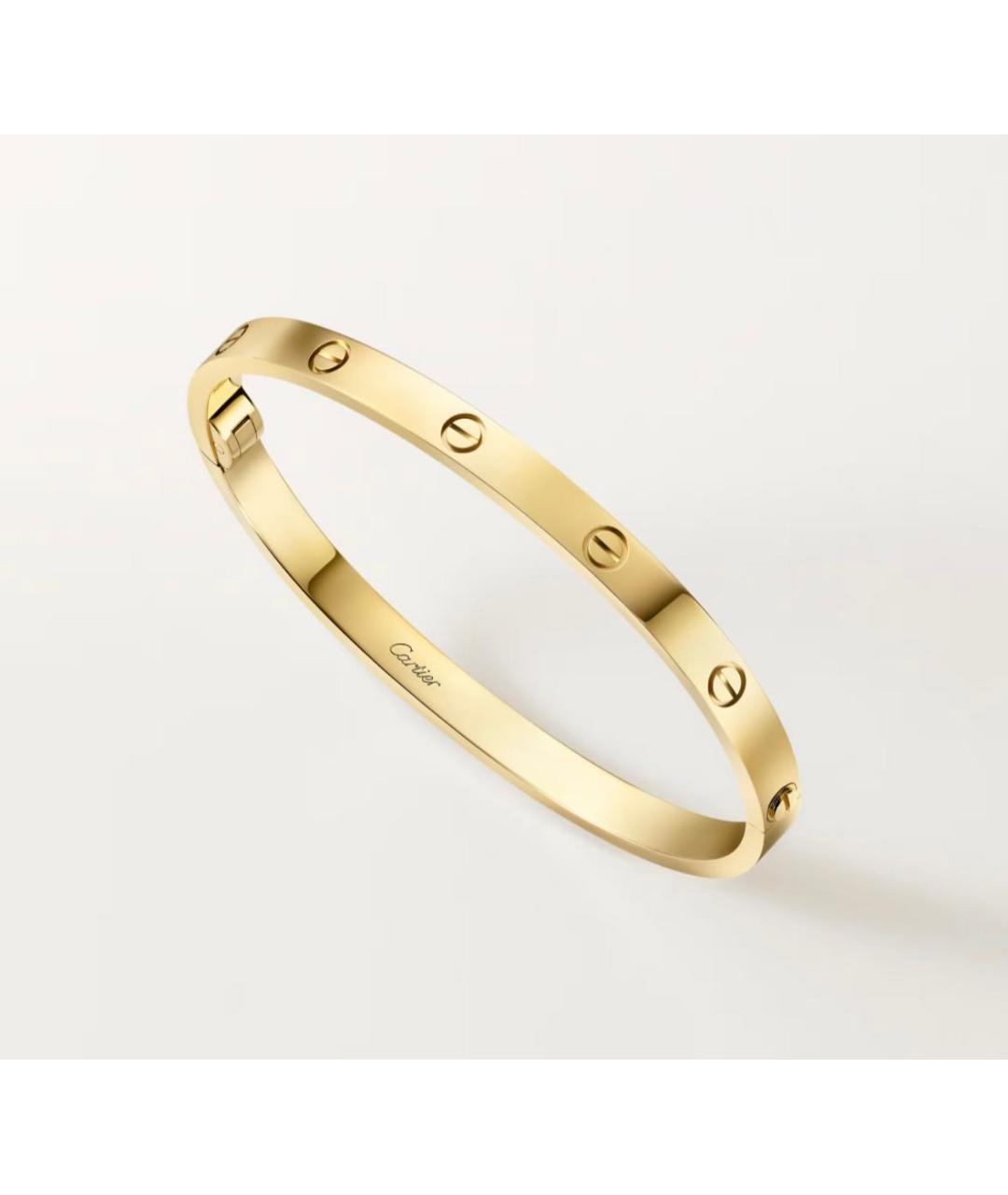 CARTIER Золотой браслет из желтого золота, фото 7