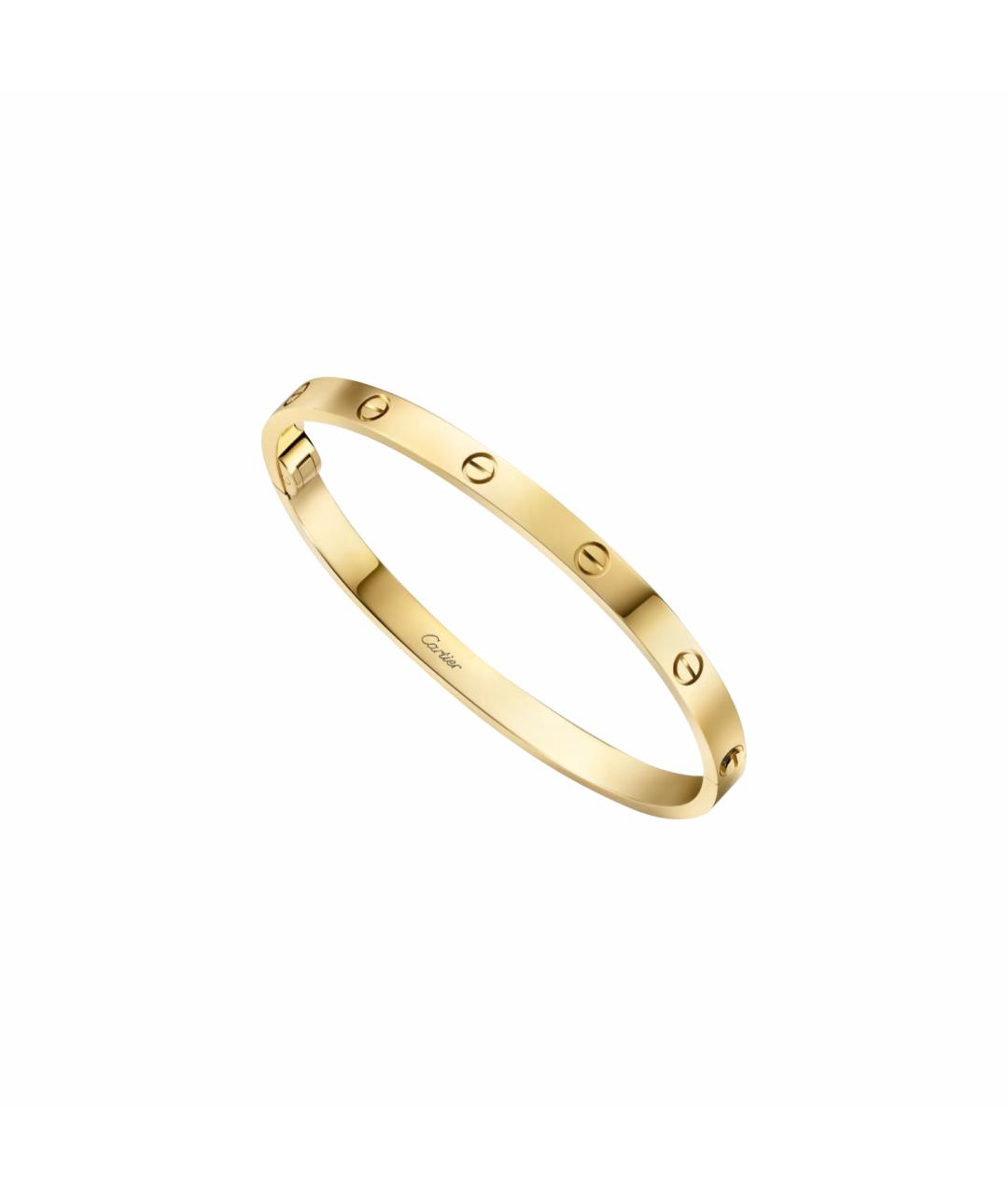CARTIER Золотой браслет из желтого золота, фото 1