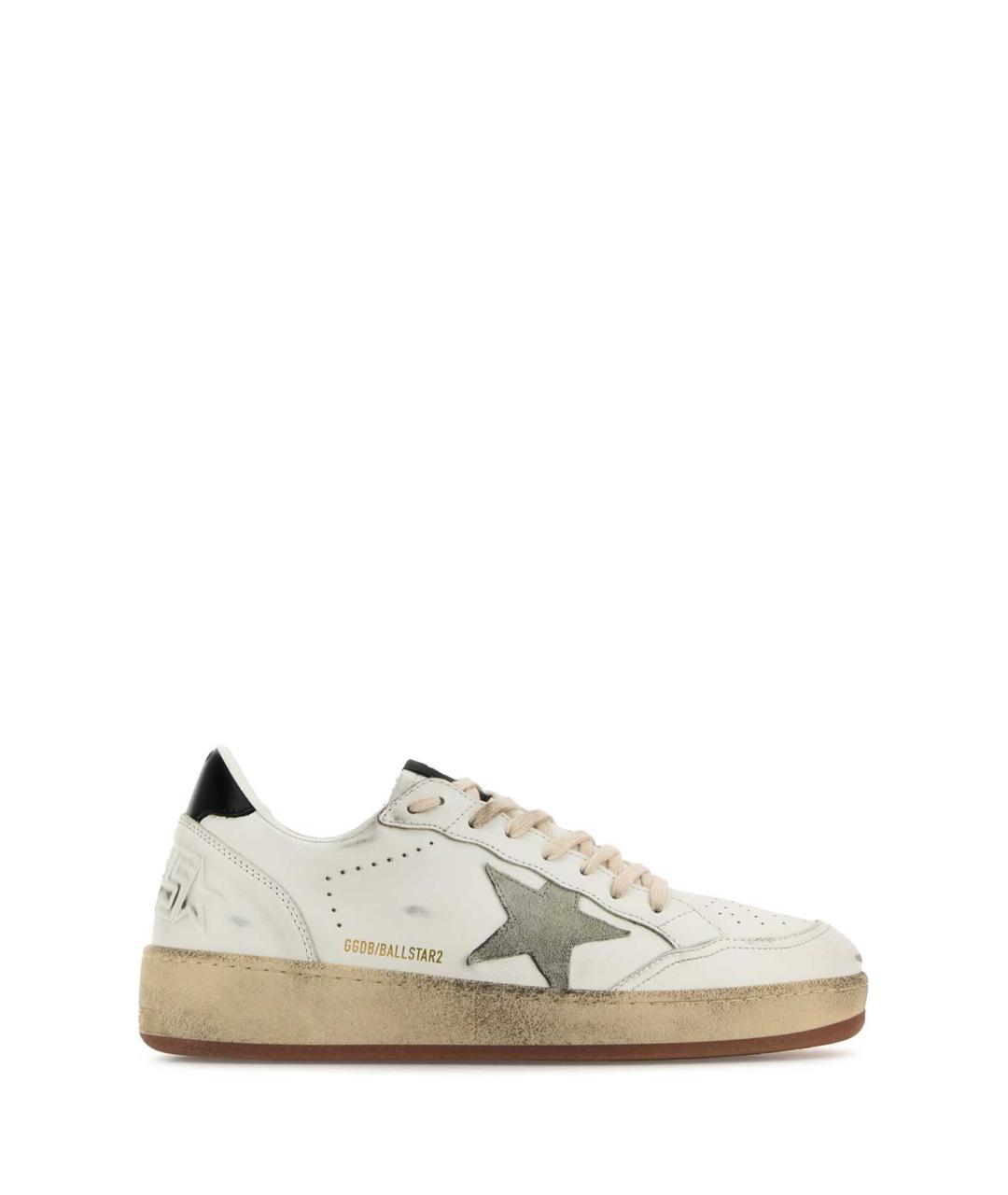 GOLDEN GOOSE Мульти кожаные низкие кроссовки / кеды, фото 1