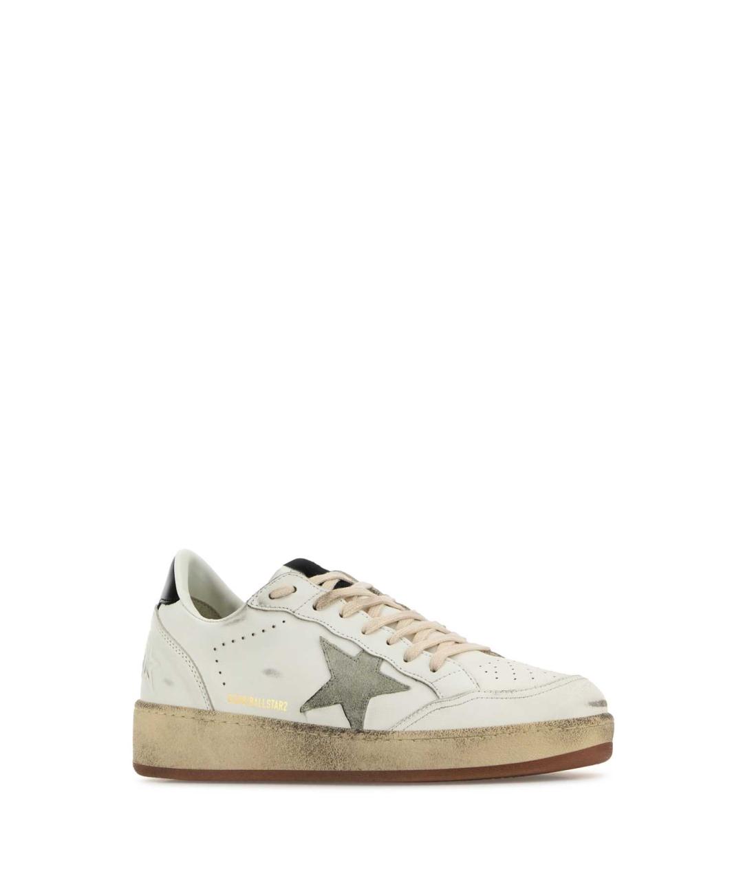 GOLDEN GOOSE Мульти кожаные низкие кроссовки / кеды, фото 2