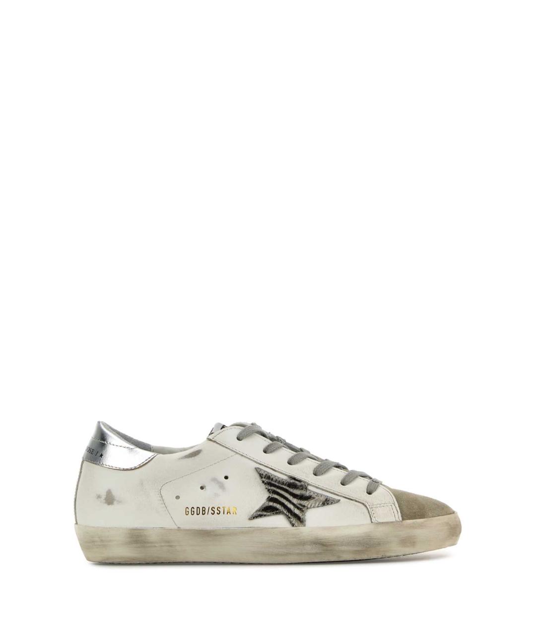 GOLDEN GOOSE DELUXE BRAND Мульти кожаные кеды, фото 1