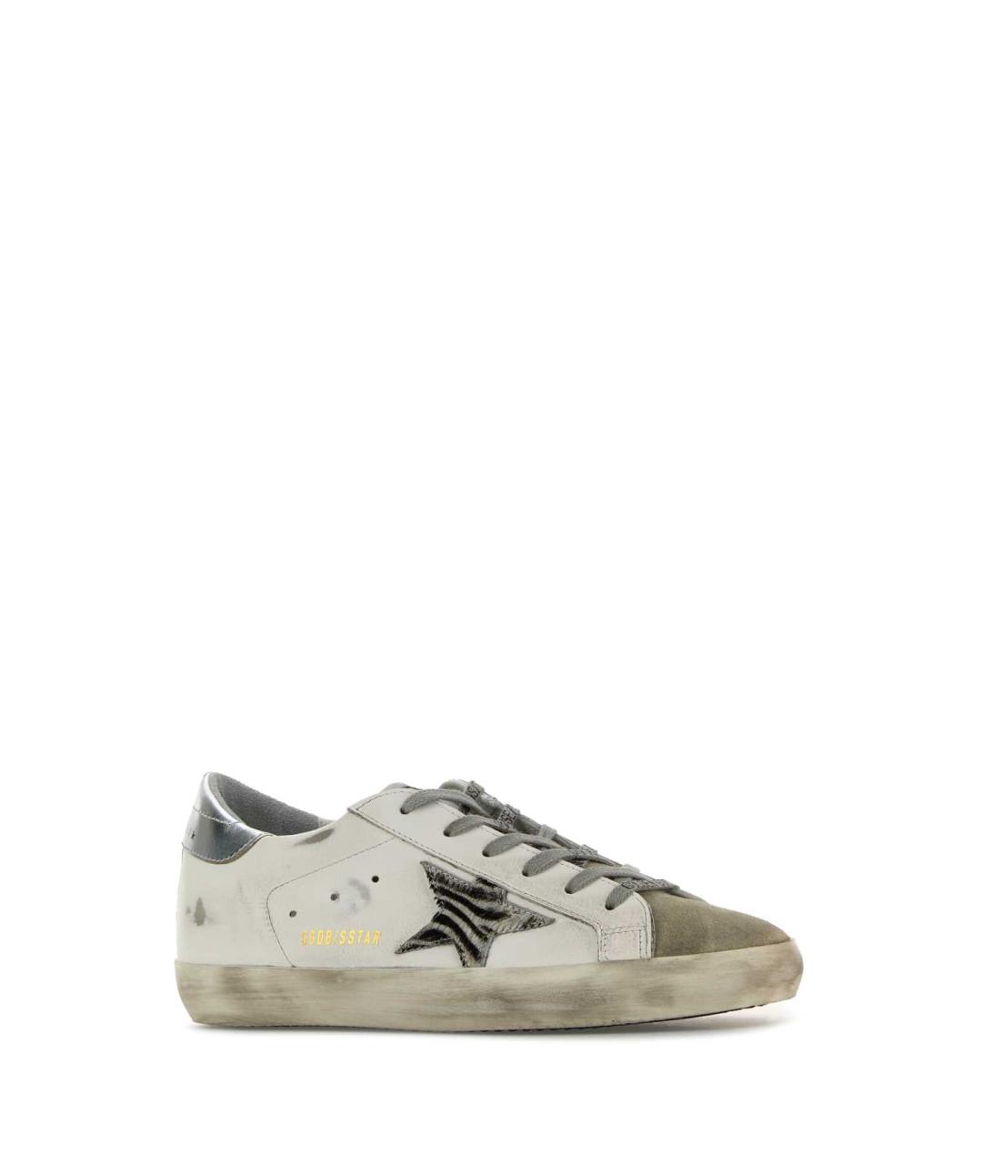 GOLDEN GOOSE DELUXE BRAND Мульти кожаные кеды, фото 2