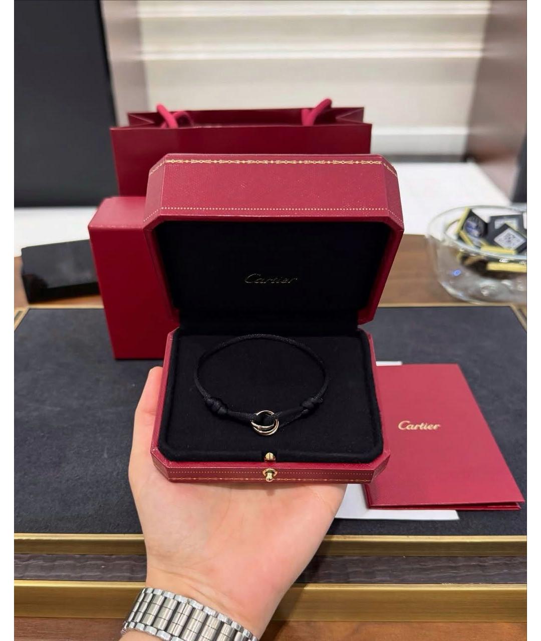 CARTIER Золотой браслет из белого золота, фото 3