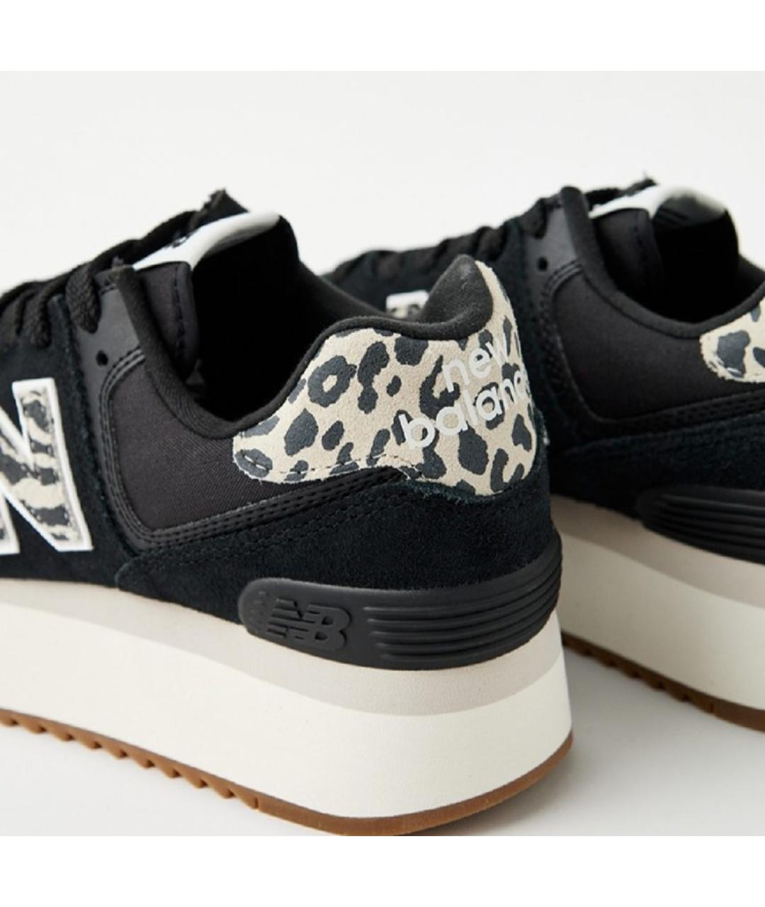 NEW BALANCE Черные замшевые кроссовки, фото 5