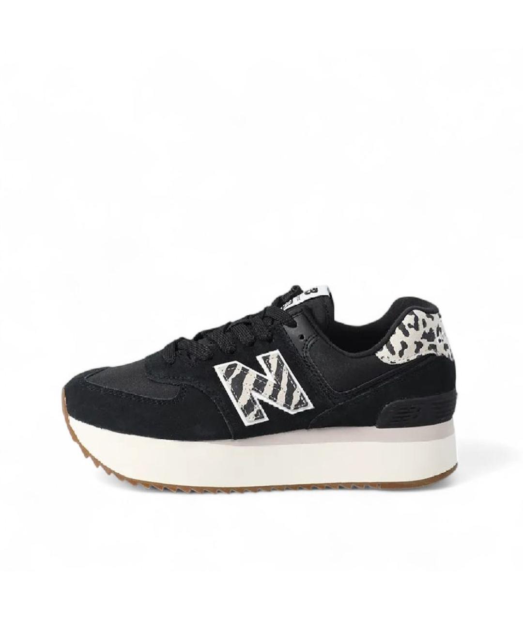 NEW BALANCE Черные замшевые кроссовки, фото 9