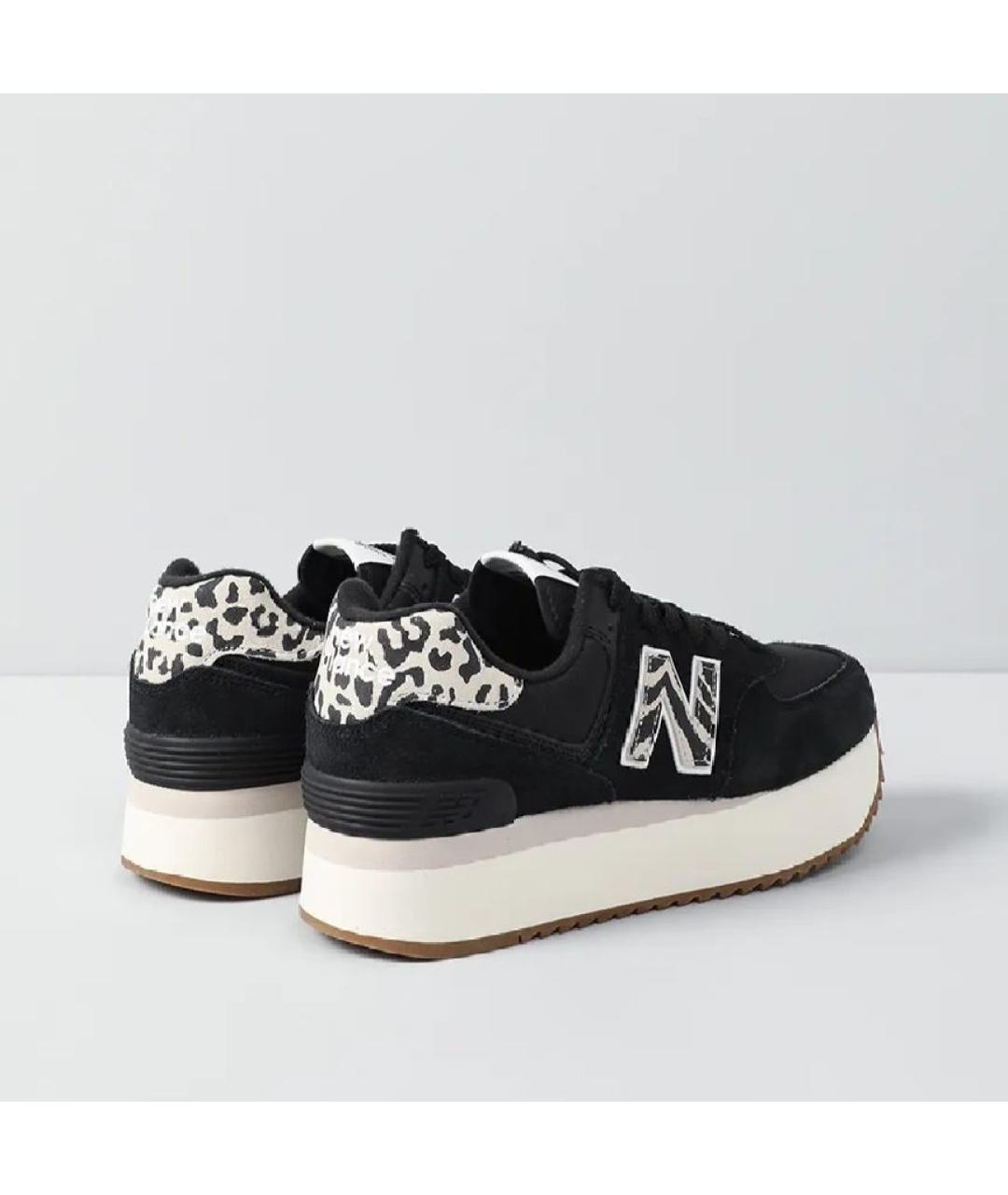 NEW BALANCE Черные замшевые кроссовки, фото 6