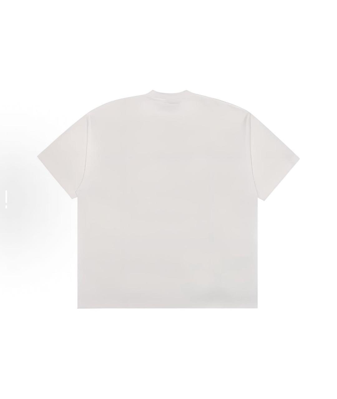 VETEMENTS Белая хлопковая футболка, фото 2