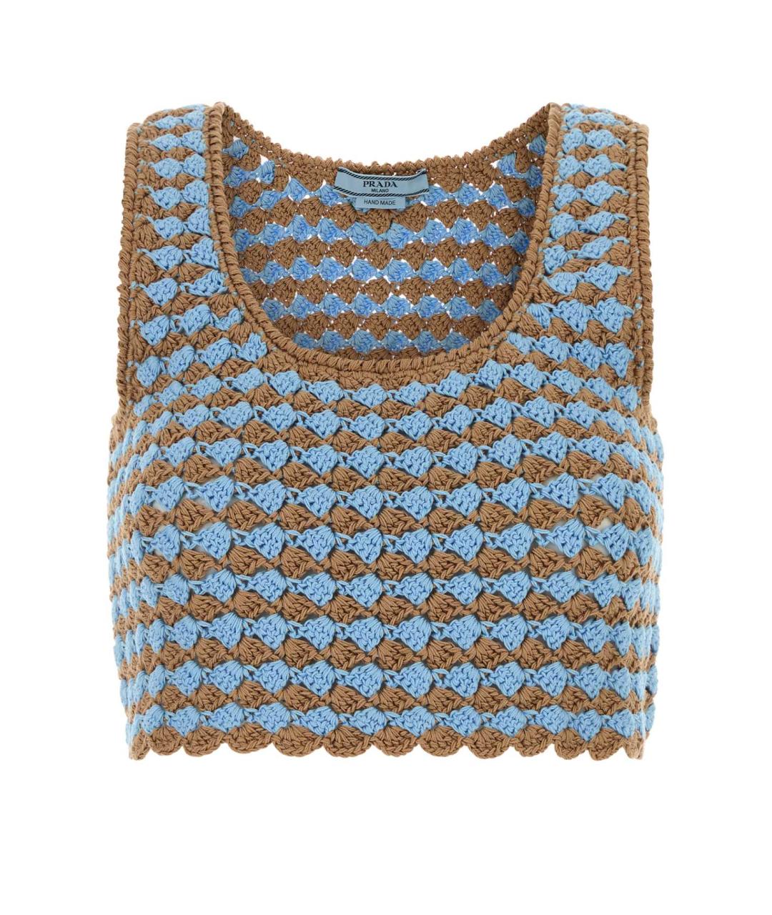 PRADA Мульти хлопковая майка, фото 1