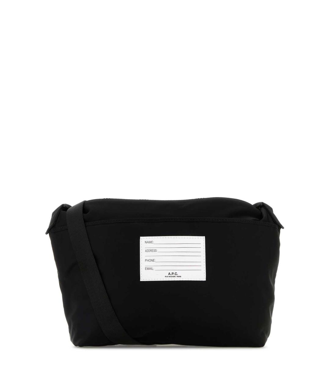 A.P.C. Черная сумка на плечо, фото 3