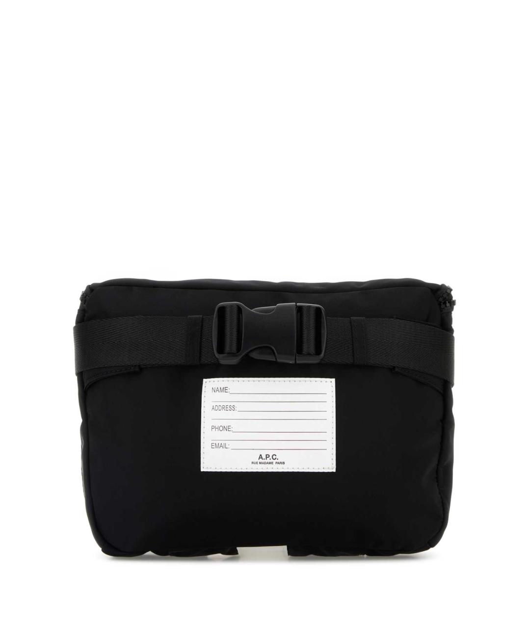 A.P.C. Черная сумка на плечо, фото 3