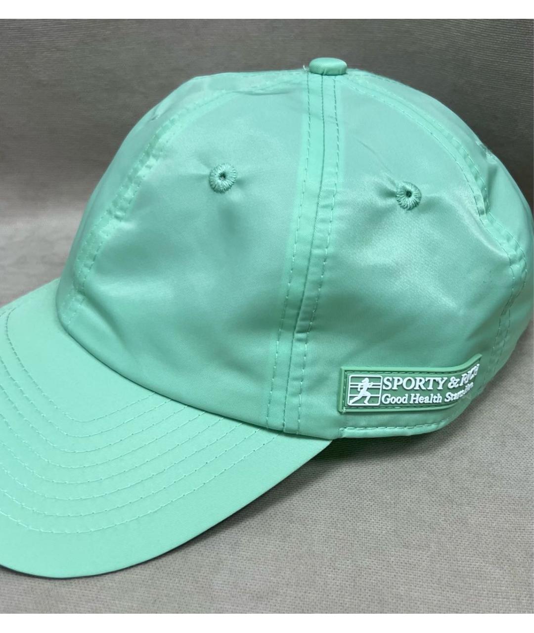 SPORTY AND RICH Салатовая кепка, фото 5