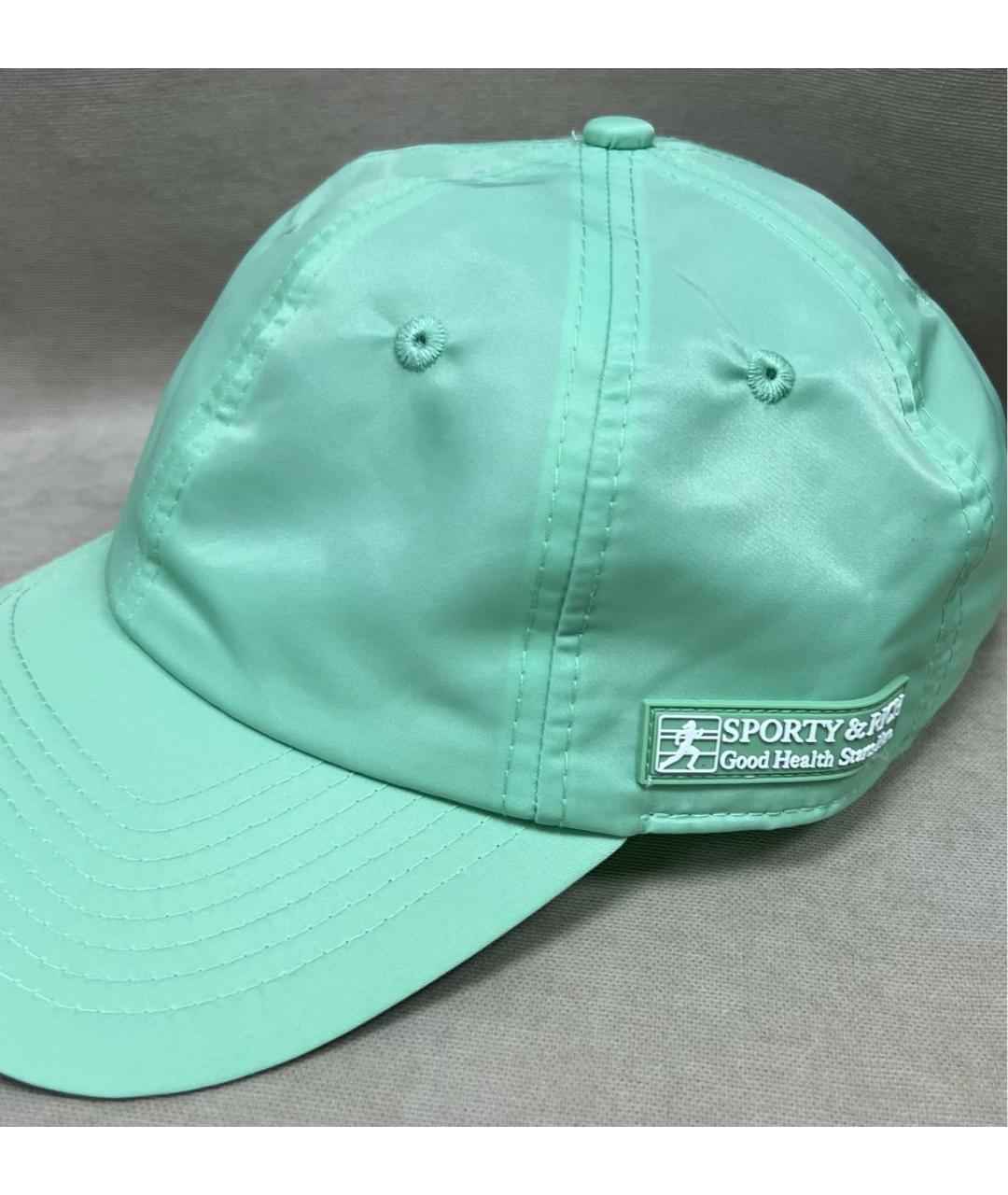 SPORTY AND RICH Салатовая кепка, фото 4