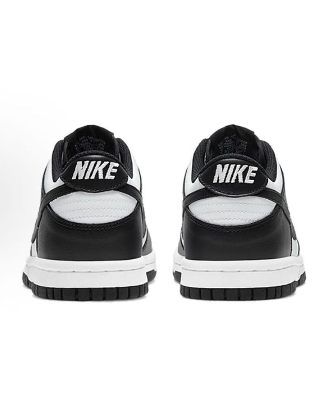 NIKE Черные кожаные кеды, фото 4