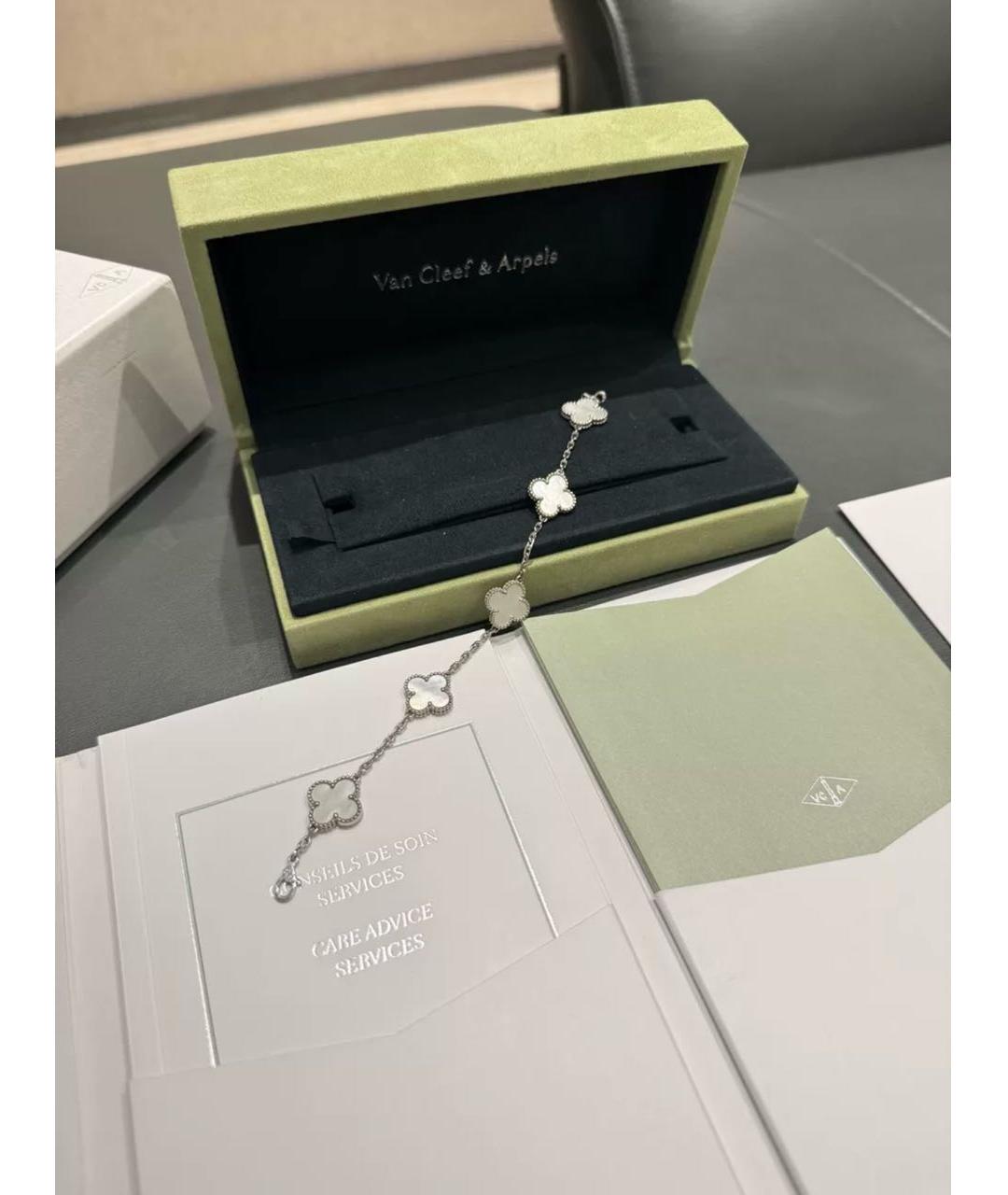 VAN CLEEF & ARPELS Белый браслет из белого золота, фото 2