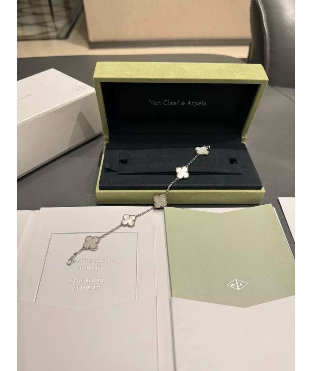 VAN CLEEF & ARPELS Белый браслет из белого золота, фото 3