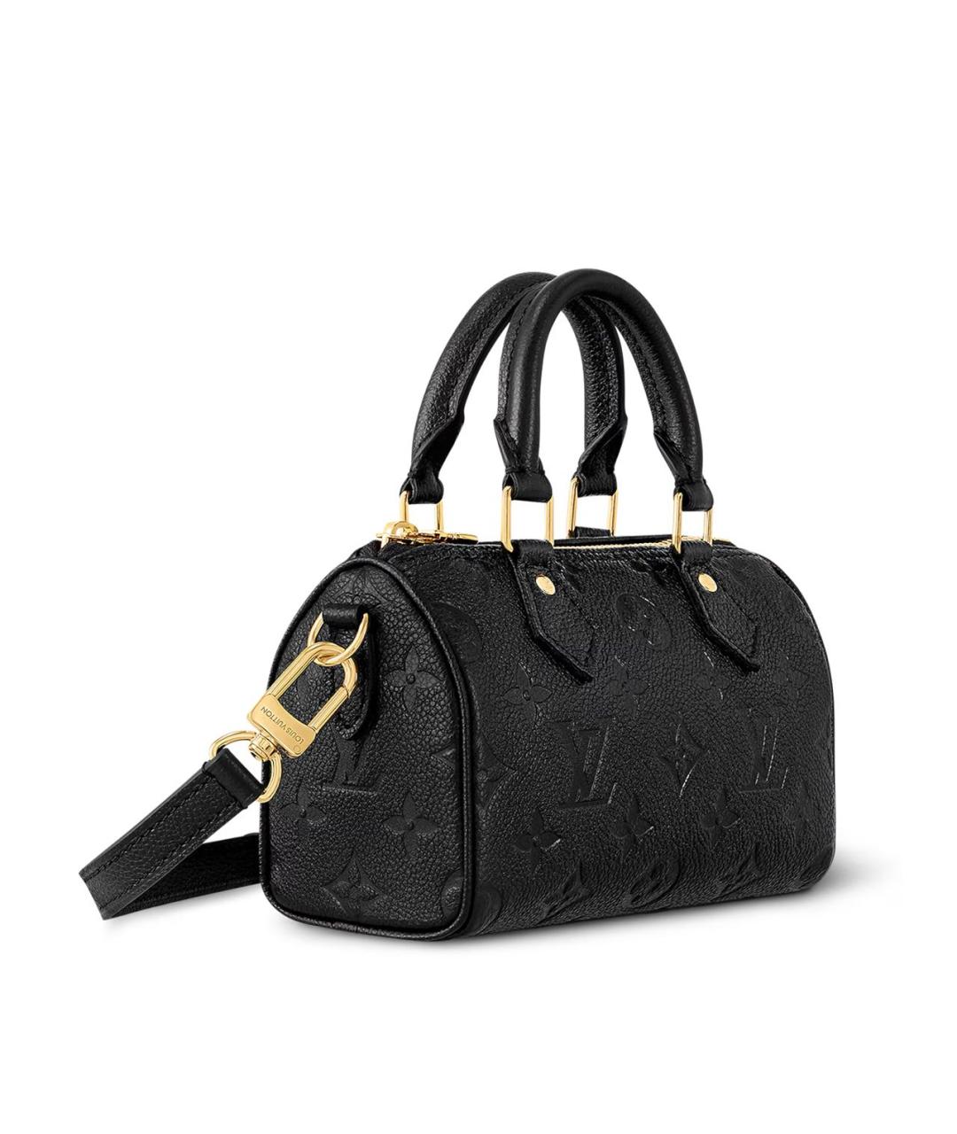 LOUIS VUITTON Черная сумка с короткими ручками, фото 2